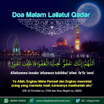 Doa Malam Lailatul Qadar yang Shahih